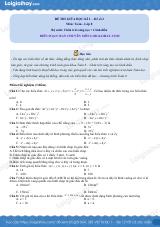 Đề thi giữa kì 1 Toán 8 - Đề số 2